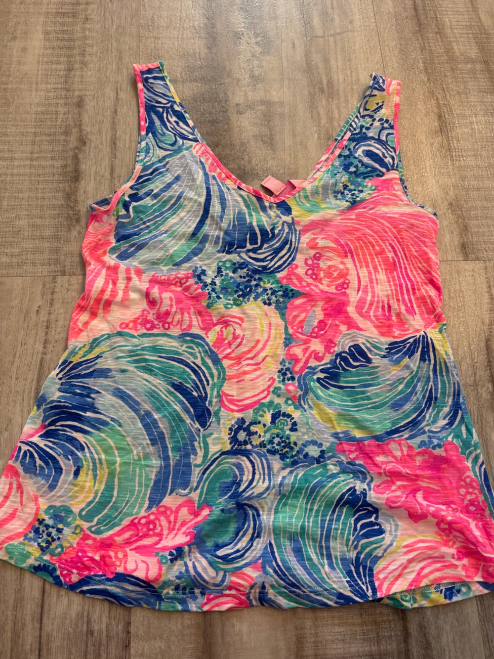 Lilly Pulitzer Multicolor Floral Tank Top XS